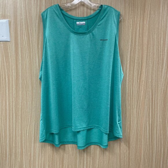 Columbia Green Top Size 3X - Picture 1 of 5